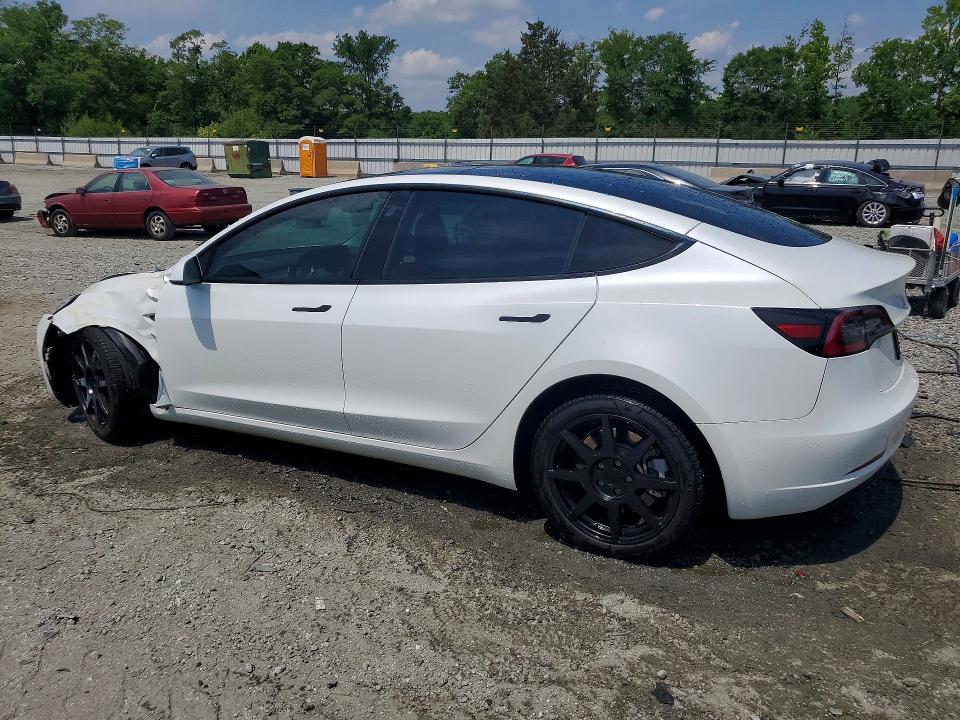 2023 Tesla Model 3 VIN 5YJ3E1EA6PF478165 COPART salvage auction — FRONT END, Sc - Cert Of Title-Salvage, sold $6,800 on 2026-07-13 (photo 2)