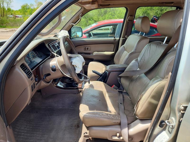 2002 Toyota 4runner VIN JT3HN87R529072550 COPART salvage auction — FRONT END, Oh - Cert Of Title-Salvage, sold $500 on 2026-07-20 (photo 7)