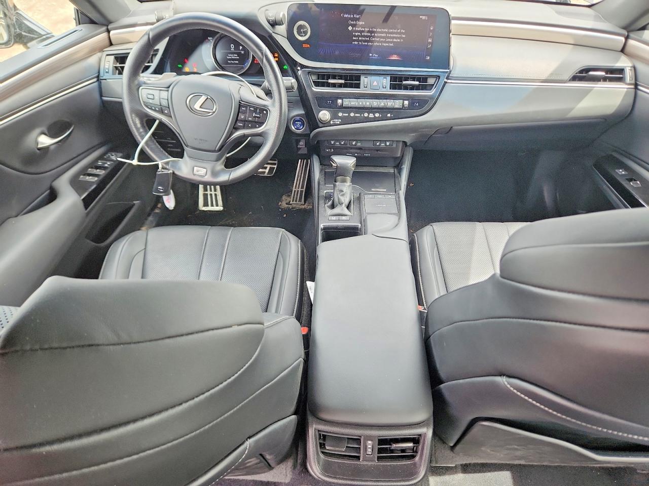 2022 Lexus ES 300h VIN 58AGA1C19NU020094 COPART salvage auction — Front End, IL - SALVAGE CERTIFICATE, sold $15,500 on 2026-06-30 (photo 8)