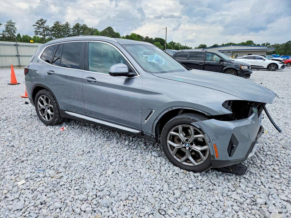 2023 BMW X3 VIN 5UX43DP09P9R57611 COPART salvage auction — FRONT END, Ga - Cert Of Title-Salvage, sold $6,100 on 2026-07-28 (photo 4)