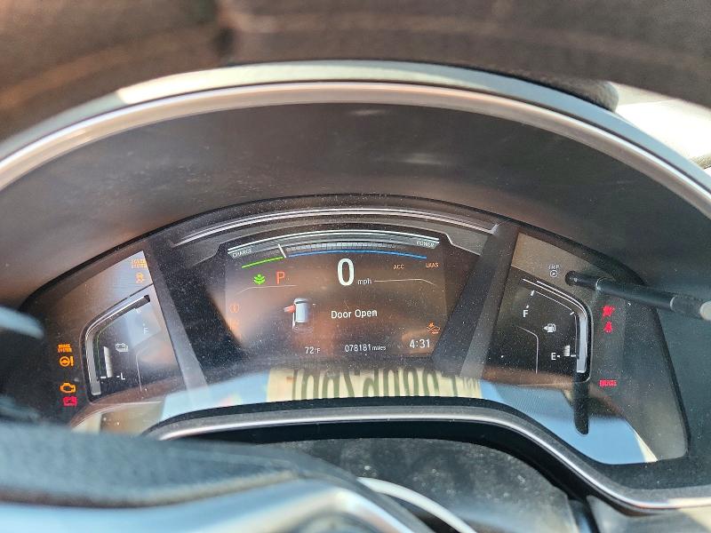 2021 Honda Cr-v VIN 7FART6H55ME035565 COPART salvage auction — FRONT END, Nj - Cert Of Title-Salvage, sold $10,300 on 2026-07-31 (photo 9)