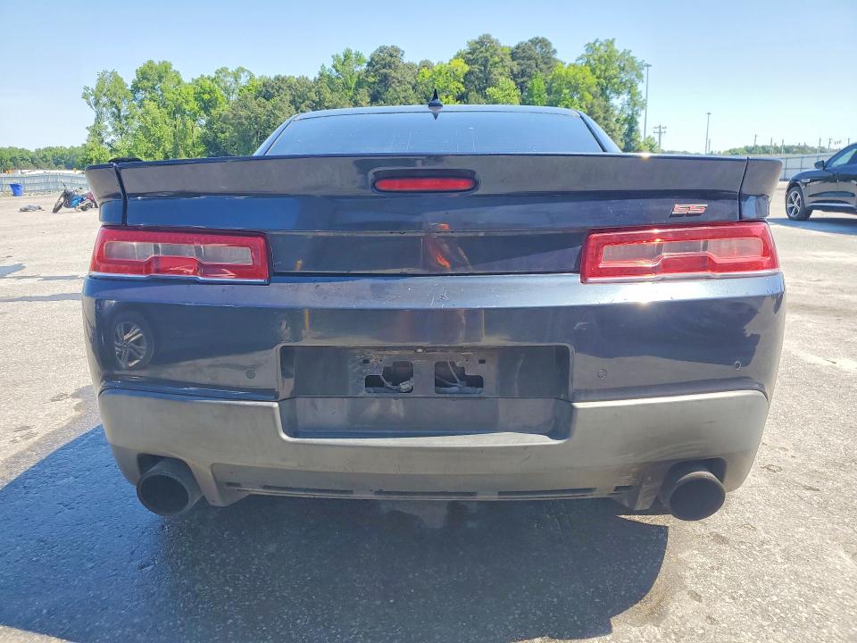 2014 Chevrolet Camaro VIN 2G1FT1EW7E9226143 COPART salvage auction — FRONT END, Nc - Dealer Only Clean Title, sold $3,500 on 2026-07-07 (photo 6)