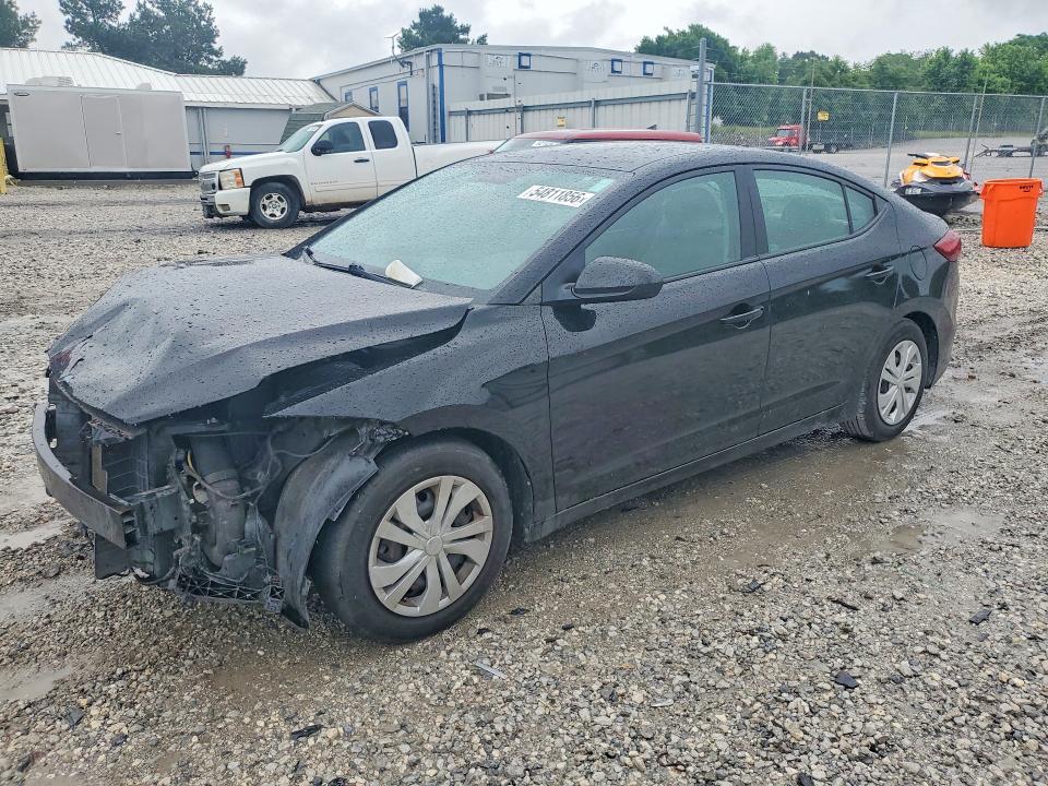 2017 Hyundai Elantra VIN KMHD74LF9HU318039 COPART salvage auction — FRONT END, Ar - Cert Of Title-Salvage, sold $1,100 on 2026-07-15 (photo 1)