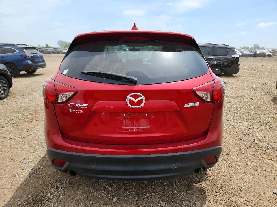 2016 Mazda Cx-5 VIN JM3KE2CY9G0784820 COPART salvage auction — FRONT END, IL - SALVAGE CERTIFICATE, sold $1,250 on 2026-07-14 (photo 6)