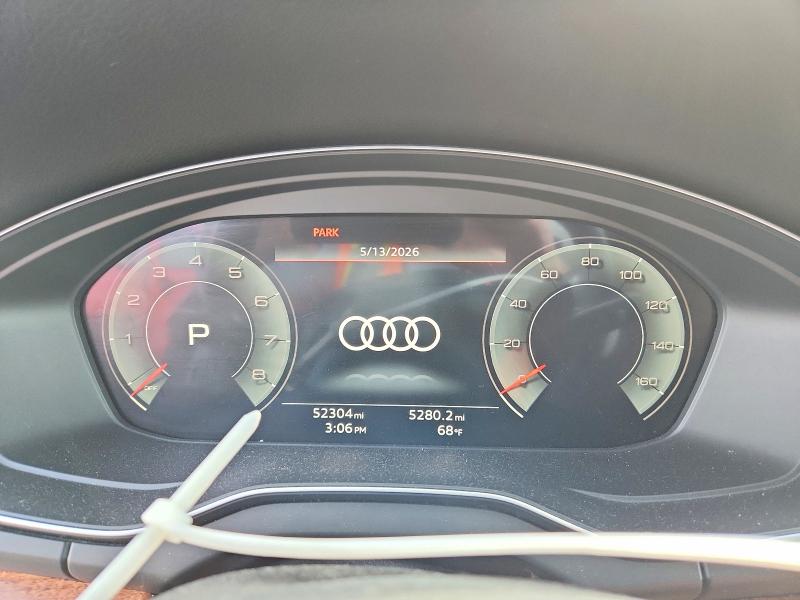 2022 Audi Q5 VIN WA1EAAFY4N2099756 COPART salvage auction — FRONT END, Ma - Cert Of Title-Salvage, sold $13,800 on 2026-07-15 (photo 9)