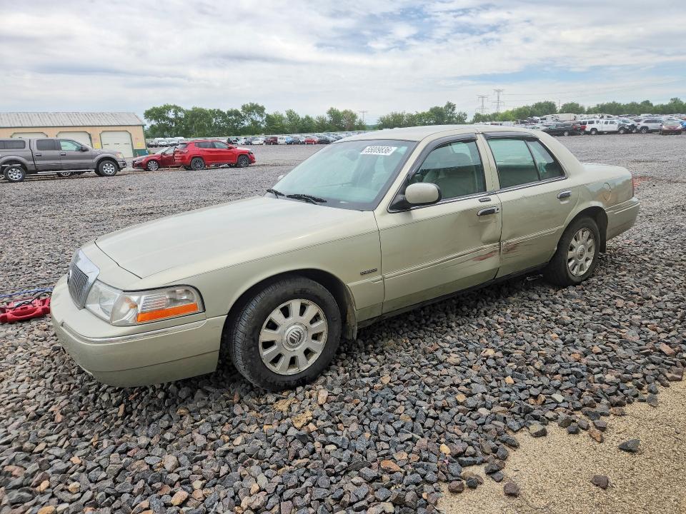 2003 Mercury Grand marquis VIN 2MEFM75W63X666451 COPART salvage auction — SIDE, Il - Salvage Certificate, sold $325 on 2026-07-20 (photo 1)