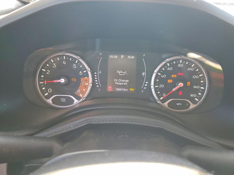 2020 Jeep Renegade VIN ZACNJABB3LPL61595 COPART salvage auction — REAR END, Ca - Salvage Certificate, sold $2,450 on 2026-07-24 (photo 9)