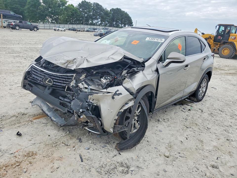 2019 Lexus Nx VIN JTJYARBZ8K2133982 COPART salvage auction — FRONT END, Ga - Cert Of Title-Salvage, sold $2,300 on 2026-07-08 (photo 1)