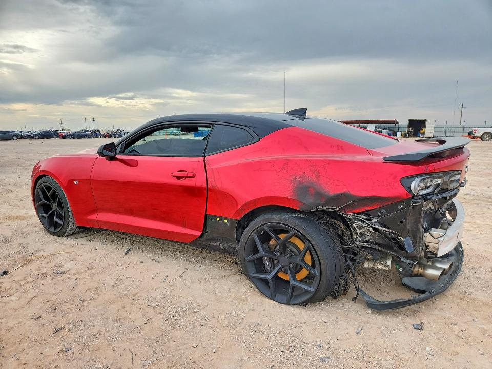 2019 Chevrolet Camaro VIN 1G1FF1R74K0127165 COPART salvage auction — REAR END, Tx - Salvage Vehicle Title, sold $8,400 on 2026-07-22 (photo 2)