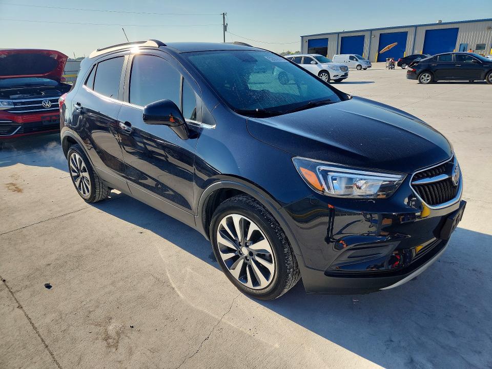 2022 Buick Encore VIN KL4CJASM2NB547261 COPART salvage auction — HAIL, Tx - Certificate Of Title, sold $7,000 on 2026-07-31 (photo 4)