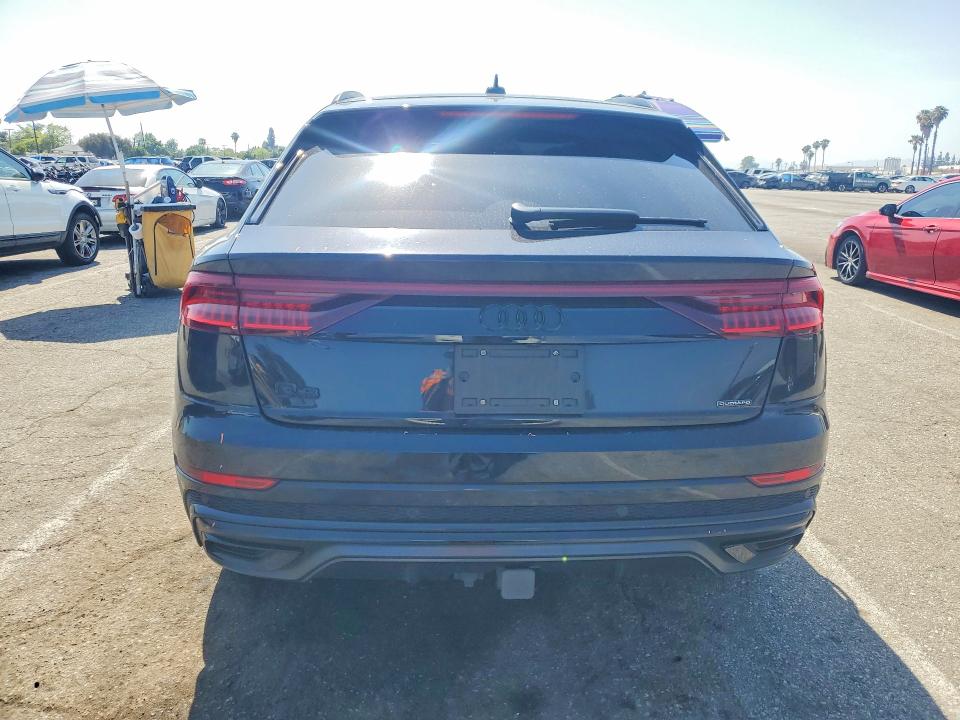 2021 Audi Q8 VIN WA1EVAF12MD015282 COPART salvage auction — SIDE, CA - SALVAGE CERTIFICATE, sold $26,250 on 2026-07-31 (photo 6)