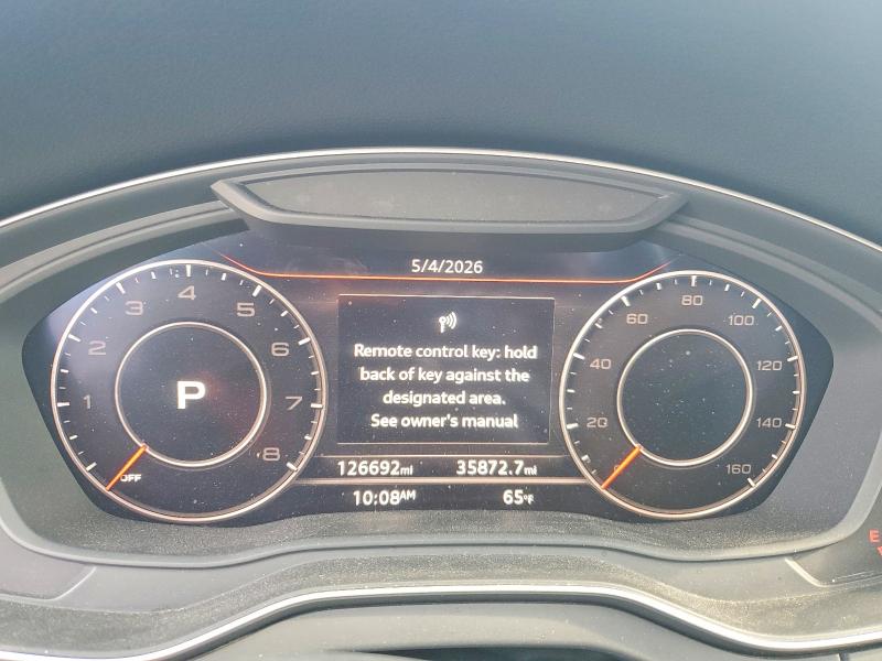 2018 Audi Q5 VIN WA1BNAFYXJ2088794 COPART salvage auction — SIDE, In - Cert Of Title-Salvage Title, sold $4,700 on 2026-07-24 (photo 9)