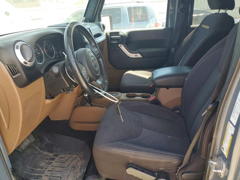 2014 Jeep Wrangler / VIN 1C4BJWEG1EL106199 COPART salvage auction — REAR END, Ks - Cert Of Title-Salvage, sold $5,700 on 2026-07-09 (photo 7)