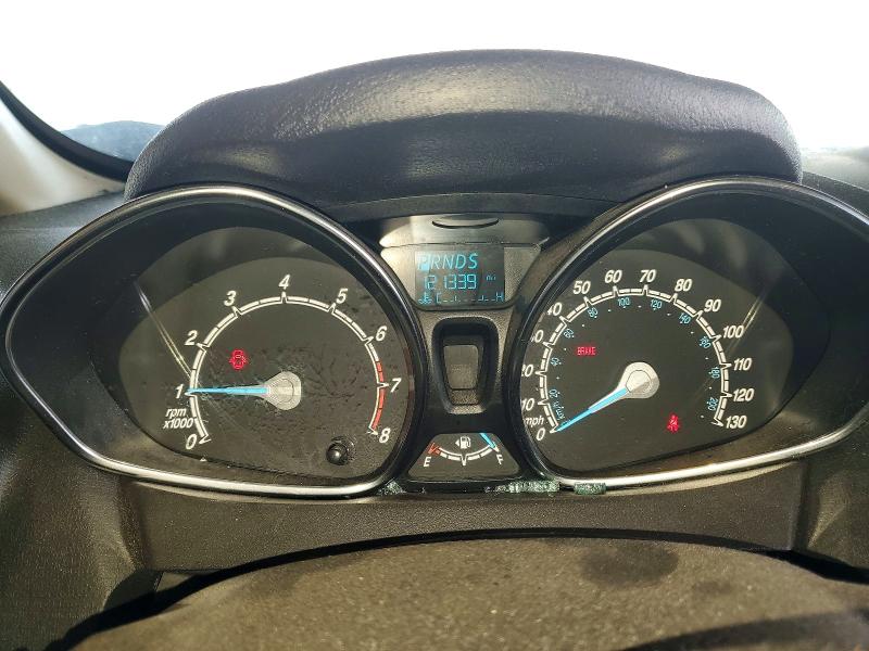 2018 Ford Fiesta VIN 3FADP4EJ2JM127746 COPART salvage auction — FRONT END, Ca - Salvage Certificate, sold $450 on 2026-07-09 (photo 9)