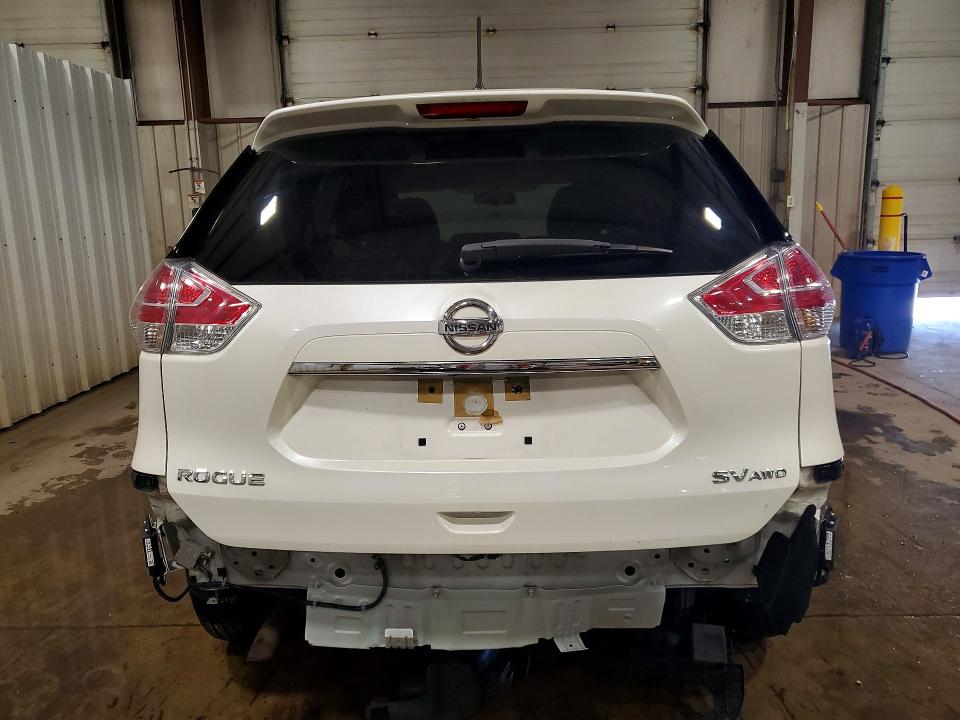 2016 Nissan VIN JN8AT2MV8GW146767 COPART salvage auction — REAR END, De - Salvage Certificate, sold $1,200 on 2026-07-28 (photo 6)