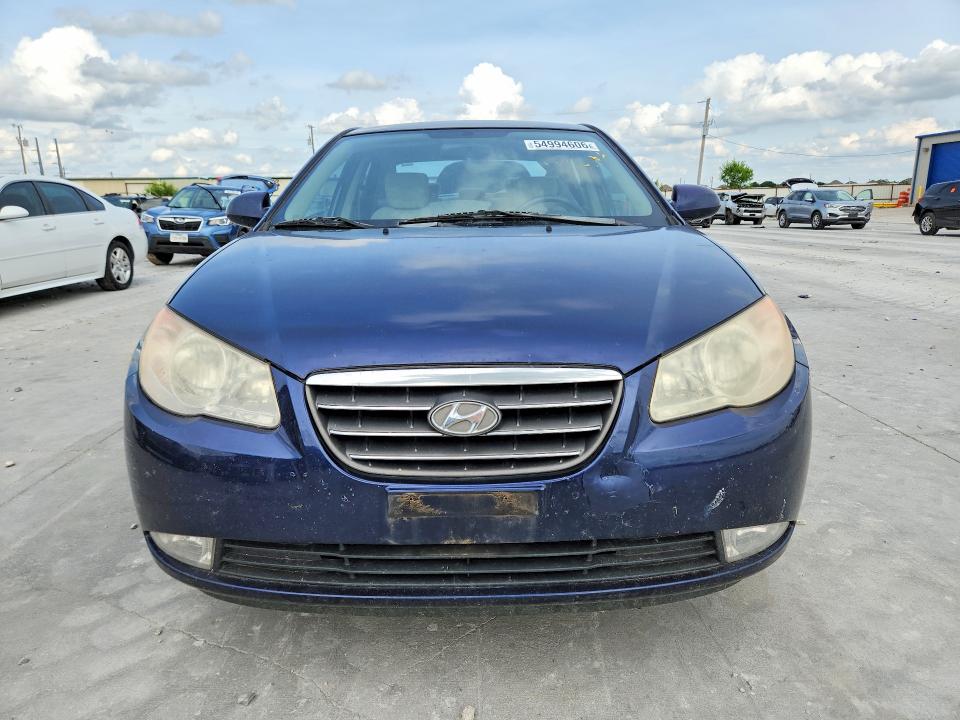 2009 Hyundai Elantra VIN KMHDU46D69U619114 COPART salvage auction — REAR END, Tx - Salvage Vehicle Title, sold $800 on 2026-07-10 (photo 5)