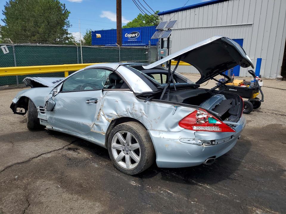 2003 Mercedes-benz Sl-class VIN WDBSK75F03F005868 COPART salvage auction — FRONT END, Co - Public - Salvage Title, sold $475 on 2026-07-02 (photo 2)
