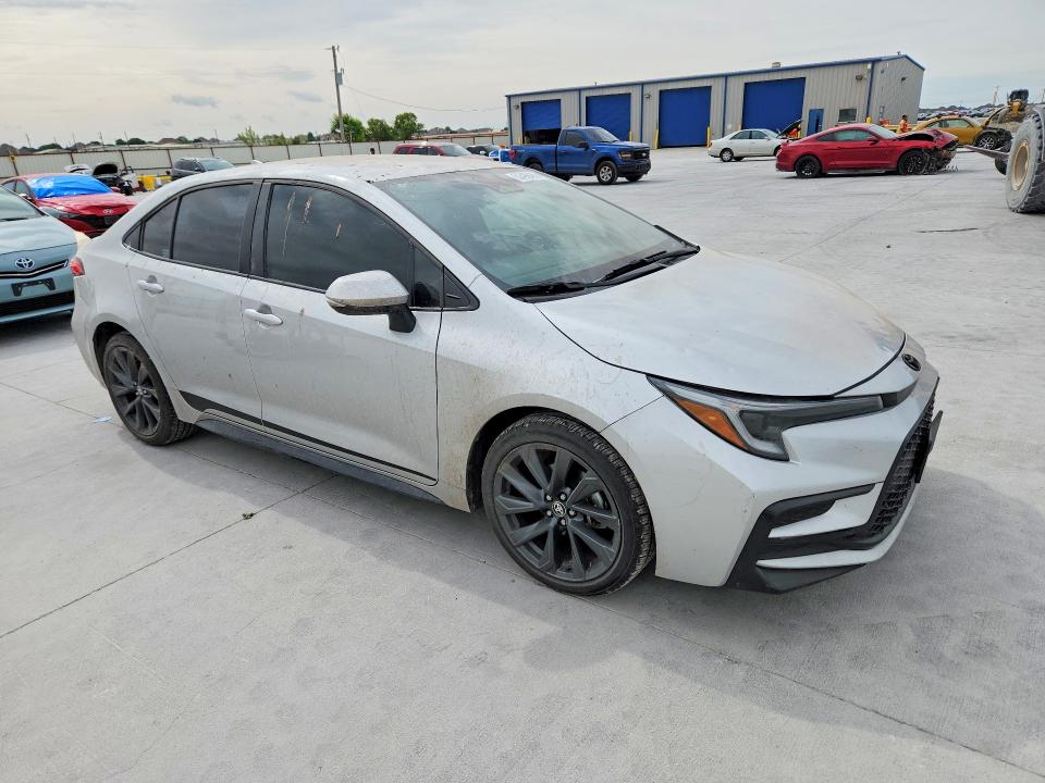 2024 Toyota Corolla VIN 5YFS4MCE7RP214241 COPART salvage auction — HAIL, Tx - Certificate Of Title, sold $13,500 on 2026-07-31 (photo 4)