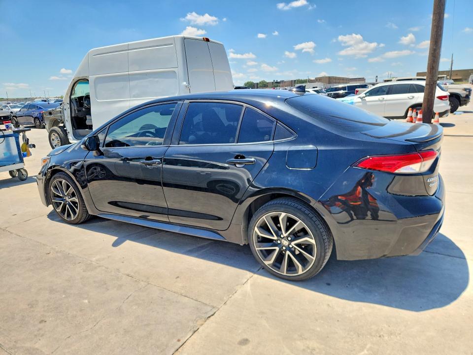 2020 Toyota Corolla VIN JTDS4RCE9LJ023736 COPART salvage auction — HAIL, Tx - Certificate Of Title, sold $7,200 on 2026-07-23 (photo 2)