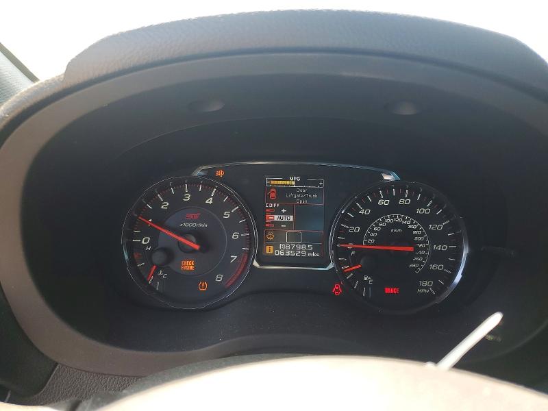 2020 Subaru VIN JF1VA2E69L9805464 COPART salvage auction — FRONT END, In - Cert Of Title-Salvage Title, sold $8,700 on 2026-07-27 (photo 9)