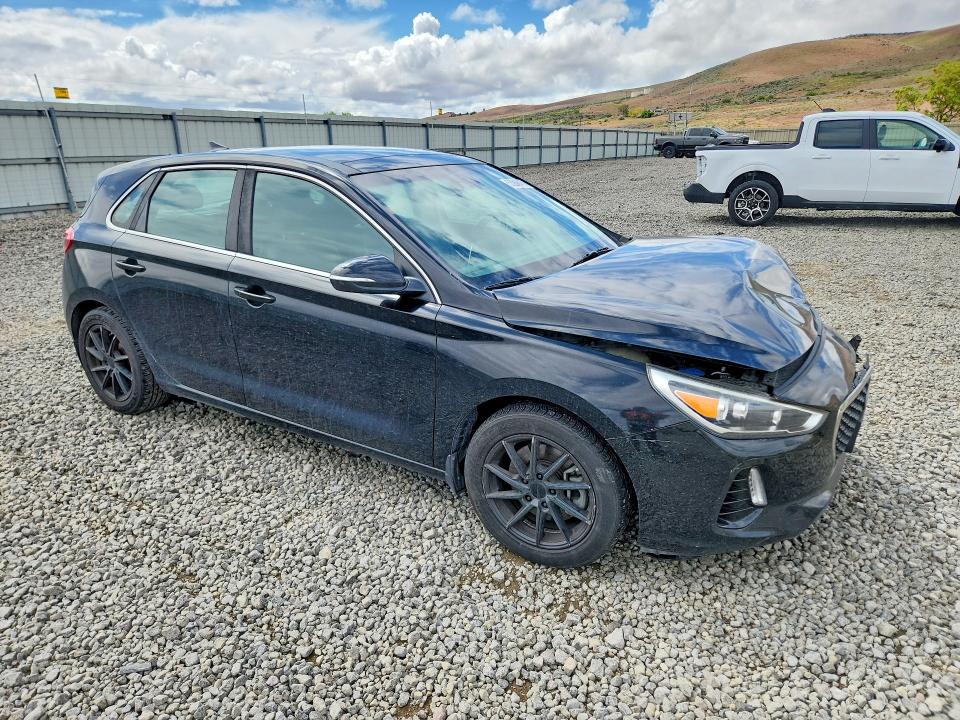 2018 Hyundai Elantra VIN KMHH55LC7JU008738 COPART salvage auction — FRONT END, Nv - Salvage Title, sold $2,150 on 2026-07-16 (photo 4)