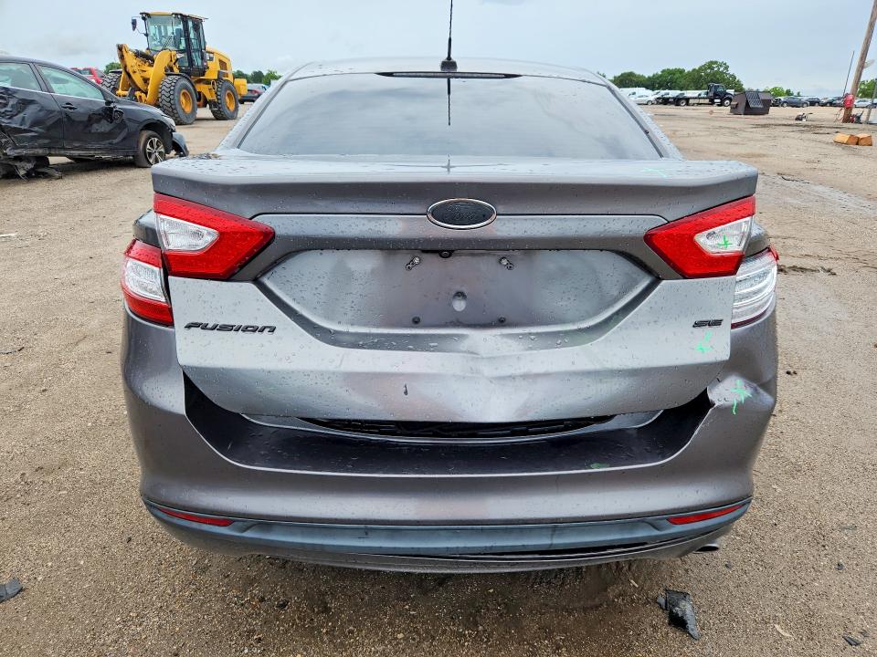 2013 Ford Fusion VIN 3FA6P0H71DR388570 COPART salvage auction — REAR END, Id - Salvage Certificate Of Title, sold $900 on 2026-07-09 (photo 6)