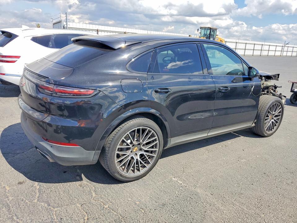 2021 Porsche Cayenne VIN WP1BA2AY5MDA43364 COPART salvage auction — FRONT END, Ca - Salvage Certificate, sold $27,000 on 2026-07-09 (photo 3)