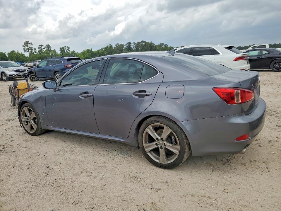 2013 Lexus Is VIN JTHBF5C27D5191554 COPART salvage auction — FRONT END, Tx - Salvage Vehicle Title, sold $3,450 on 2026-07-10 (photo 2)
