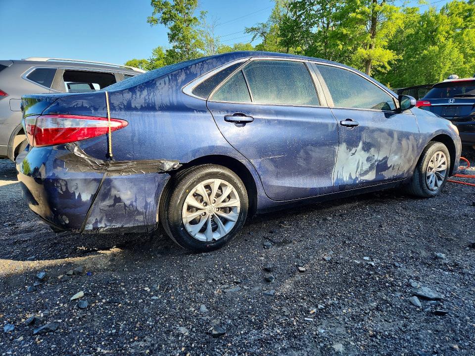 2017 Toyota Camry VIN 4T1BF1FK3HU687383 COPART salvage auction — MINOR DENT/SCRATCHES, Wv - Certificate Of Title, sold $2,700 on 2026-07-09 (photo 3)