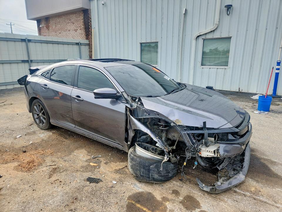 2019 Honda Civic VIN JHMFC1F33KX005016 COPART salvage auction — FRONT END, GA - CERT OF TITLE-SALVAGE, sold $1,350 on 2026-07-30 (photo 4)