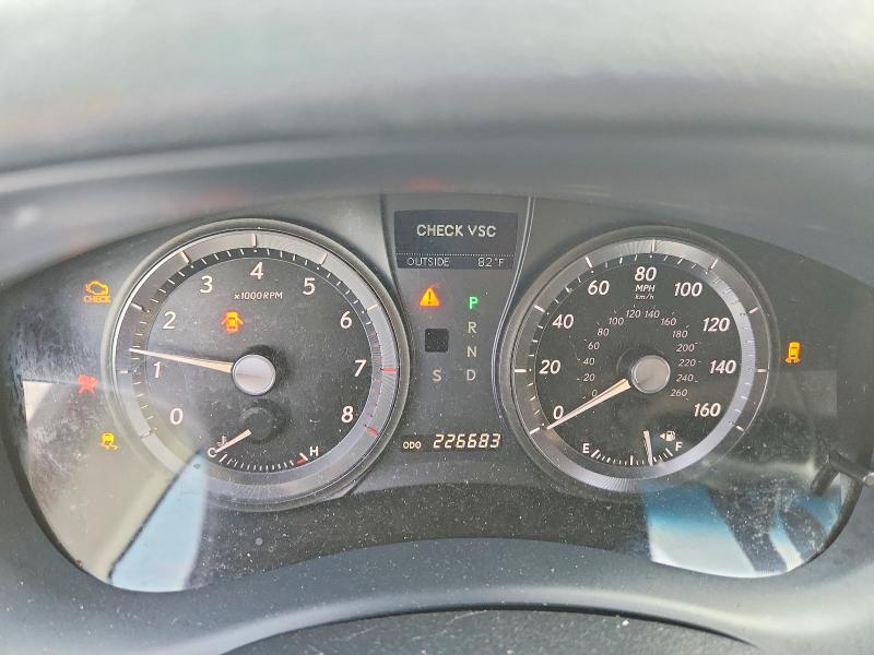 2008 Lexus ES VIN JTHBJ46G382194085 COPART salvage auction — REAR END, Tx - Salvage Vehicle Title, sold $1,100 on 2026-07-06 (photo 9)