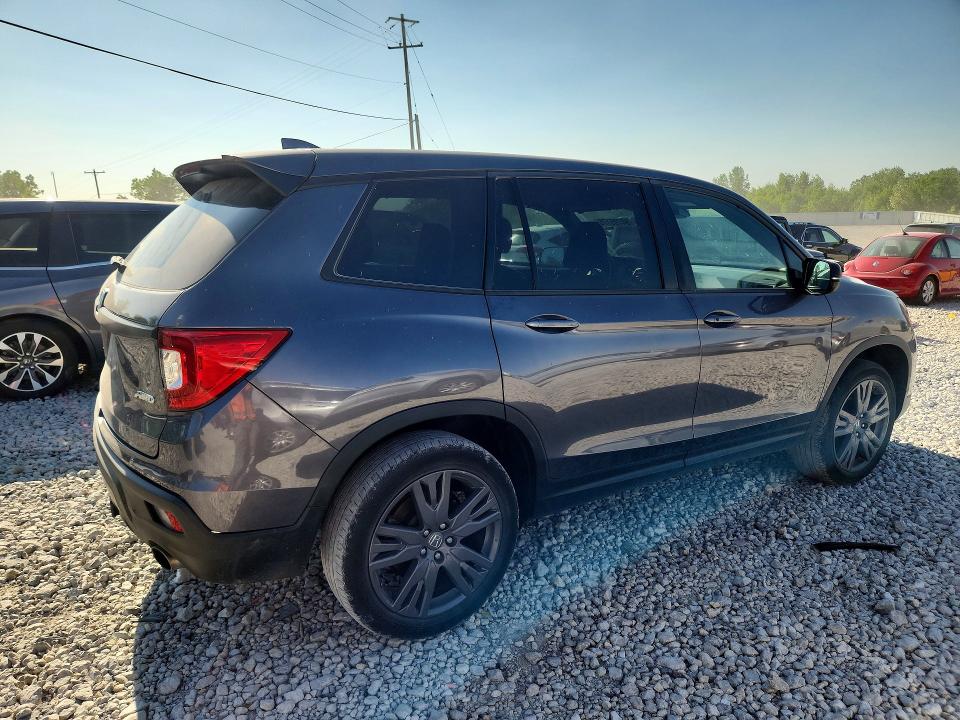 2021 Honda Passport VIN 5FNYF8H56MB009776 COPART salvage auction — SIDE, Mi - Scrap Certificate Of Title, sold $4,750 on 2026-07-02 (photo 3)