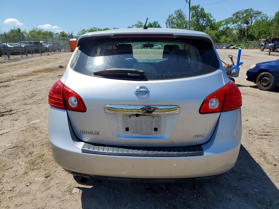 2013 Nissan Rogue VIN JN8AS5MV4DW603154 COPART salvage auction — FRONT END, Md - Cert Of Salvage > 75% Damage, sold $400 on 2026-07-23 (photo 6)