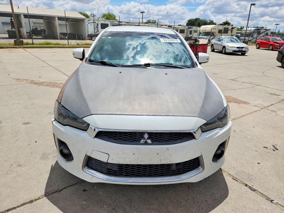 2017 Mitsubishi Lancer VIN JA32U2FU7HU002690 COPART salvage auction — REAR END, Ca - Salvage Certificate, sold $1,300 on 2026-07-06 (photo 5)