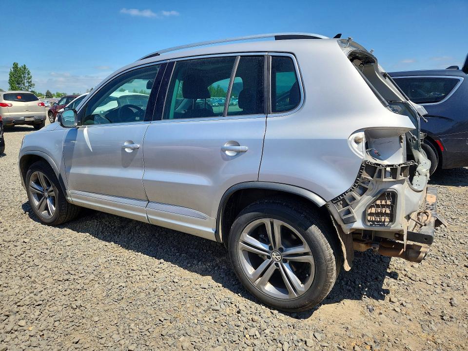 2017 Volkswagen VIN WVGUV7AX3HW509690 COPART salvage auction — REAR END, Id - Salvage Certificate Of Title, sold $200 on 2026-07-21 (photo 2)