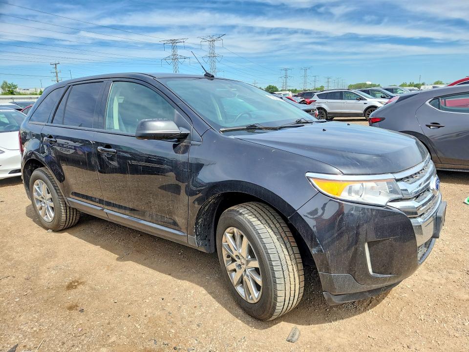 2013 Ford Edge VIN 2FMDK4JC4DBC28742 COPART salvage auction — REAR END, Il - Salvage Certificate, sold $625 on 2026-07-09 (photo 4)