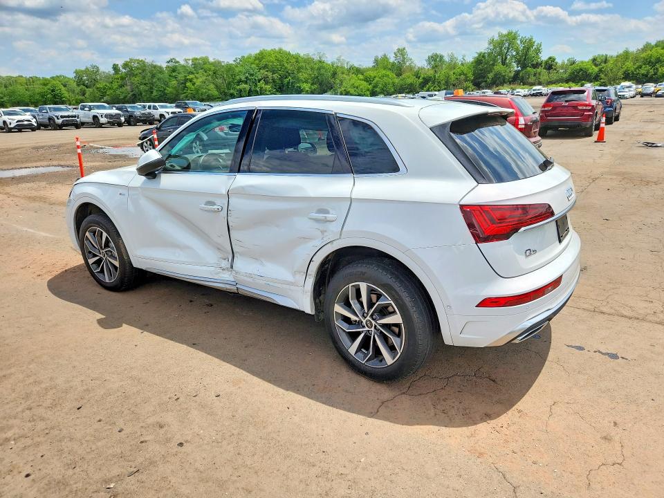 2023 Audi Q5 VIN WA1FAAFY4P2164015 COPART salvage auction — SIDE, Ct - Cert Of Title-Salvage, sold $17,600 on 2026-07-07 (photo 2)