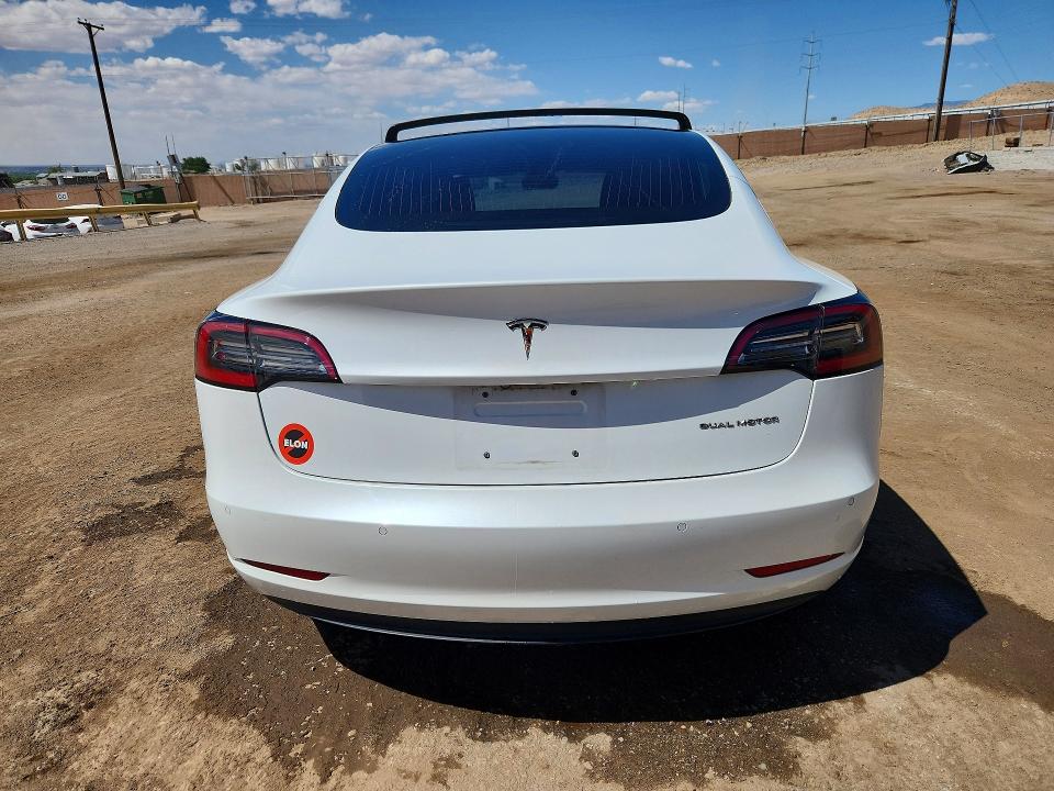 2018 Tesla Model 3 VIN 5YJ3E1EB5JF085340 COPART salvage auction — SIDE, Nm - Cert Of Title-Salvage, sold $6,200 on 2026-07-16 (photo 6)