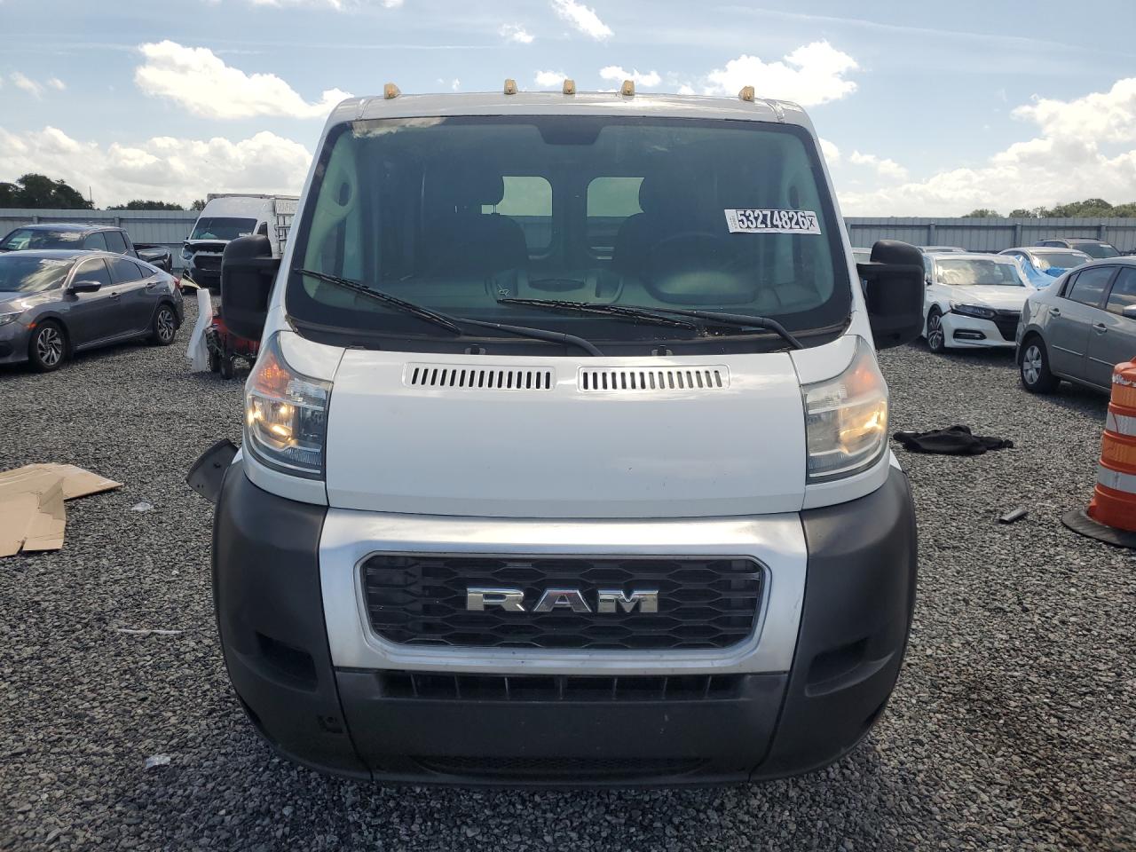 2021 Ram ProMaster 1500 VIN 3C6LRVAG3ME512075 COPART salvage auction — Top/Roof, FL - CERTIFICATE OF TITLE, sold $4,700 on 2026-07-06 (photo 5)