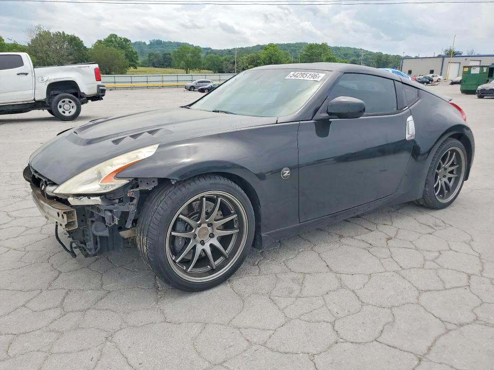 2012 Nissan 370z VIN JN1AZ4EH0CM562108 COPART salvage auction — FRONT END, Tn - Salvage Certificate, sold $2,700 on 2026-07-20 (photo 1)