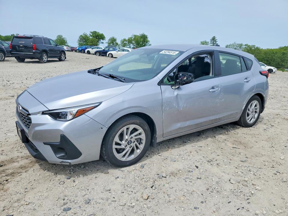2024 Subaru Impreza VIN JF1GUABC3R8861905 COPART salvage auction — FRONT END, Ma - Cert Of Title-Salvage, sold $3,550 on 2026-07-08 (photo 1)