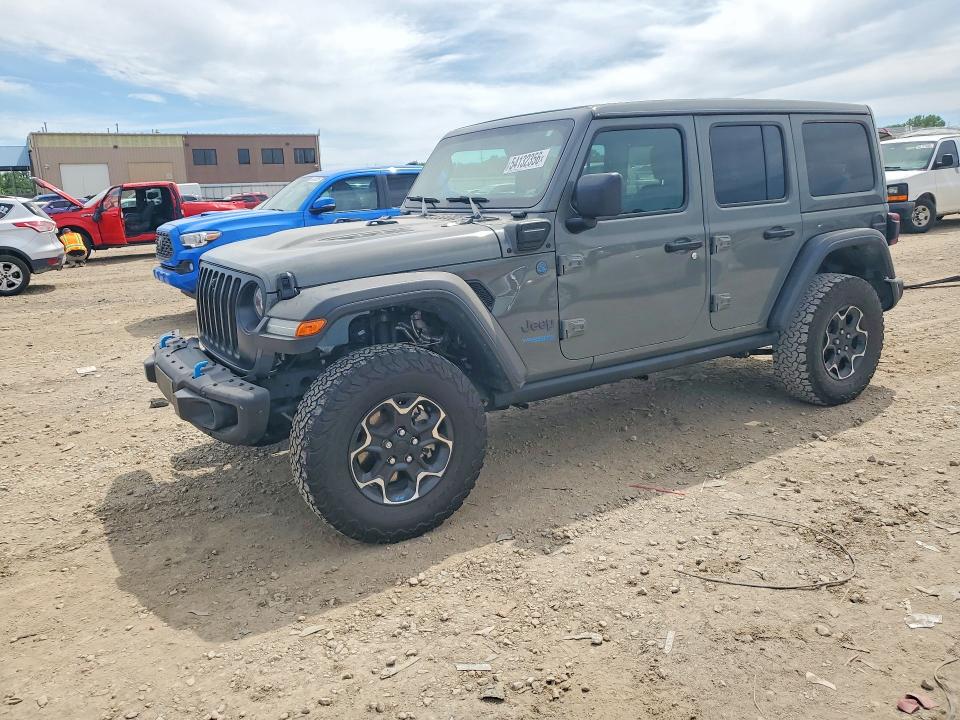 2021 Jeep Wrangler / VIN 1C4JJXR67MW858019 — COPART salvage auction photo