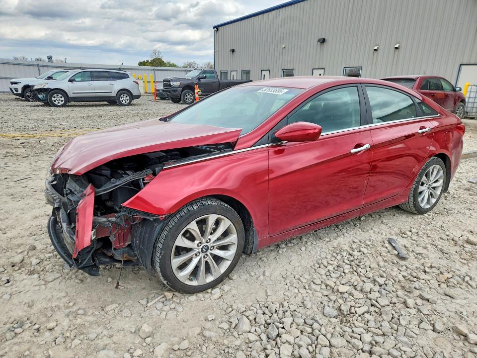2011 Hyundai Sonata VIN 5NPEC4ACXBH117779 COPART salvage auction — FRONT END, Wi - Junked Vehicle Bill Of Sale, sold $325 on 2026-07-06 (photo 1)