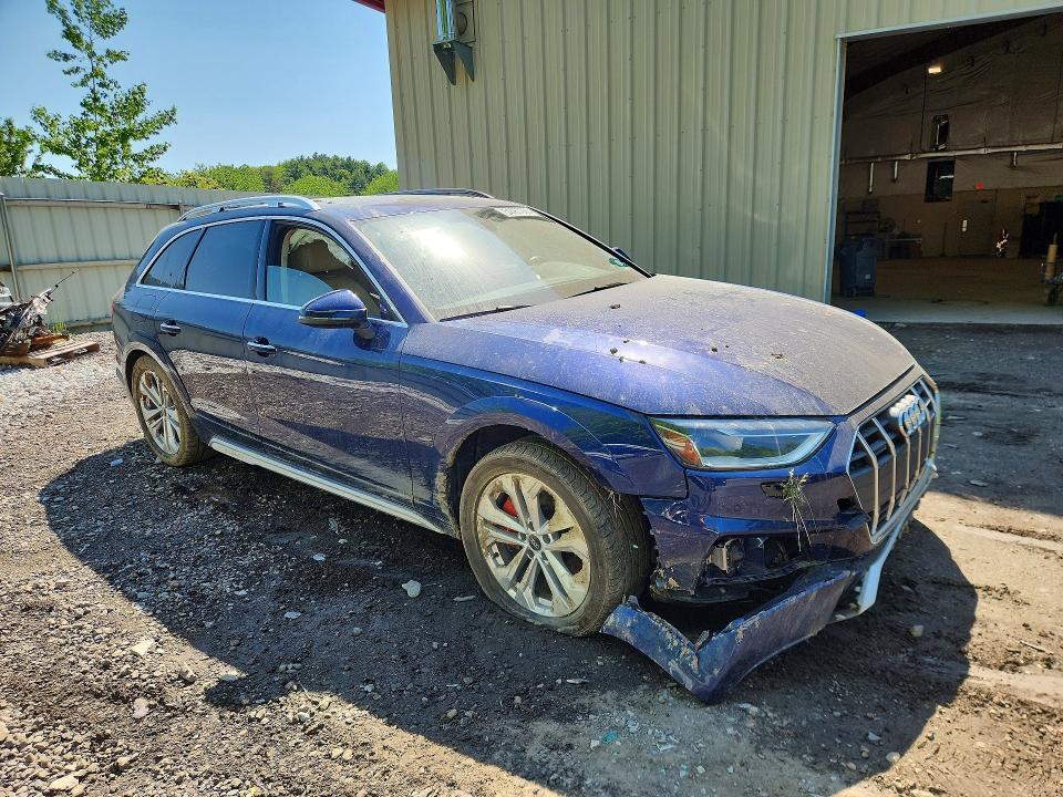 2024 Audi A4 VIN WA18AAF46RA031710 COPART salvage auction — SIDE, Vt - Cert Of Title-Salvage Vehicle, sold $8,300 on 2026-07-13 (photo 4)