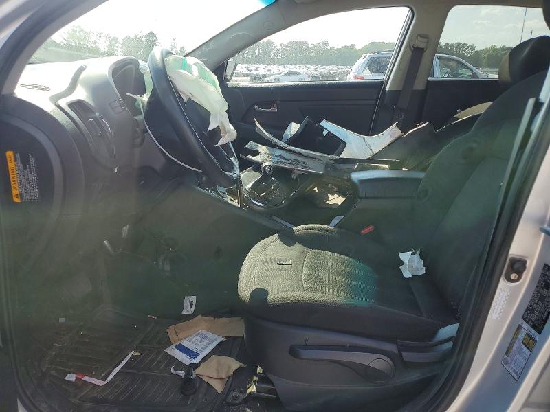 2011 Kia Sportage VIN KNDPB3A2XB7097504 COPART salvage auction — FRONT END, Nc - Salvage Certificate Of Title, sold $275 on 2026-07-30 (photo 7)