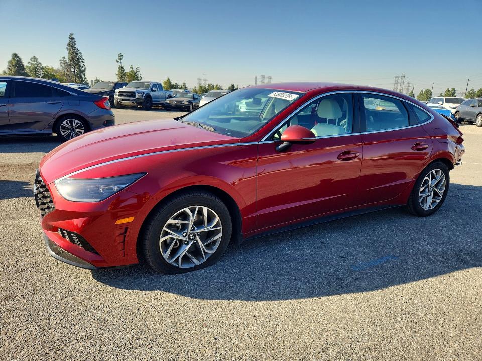 2023 Hyundai Sonata VIN KMHL64JA6PA316397 COPART salvage auction — REAR END, Ca - Salvage Certificate, sold $3,150 on 2026-07-30 (photo 1)