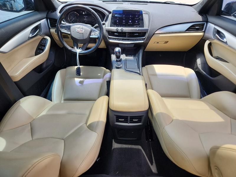2021 Cadillac Ct5 VIN 1G6DW5RK0M0115966 COPART salvage auction — HAIL, Tx - Certificate Of Title, sold $11,800 on 2026-07-14 (photo 8)