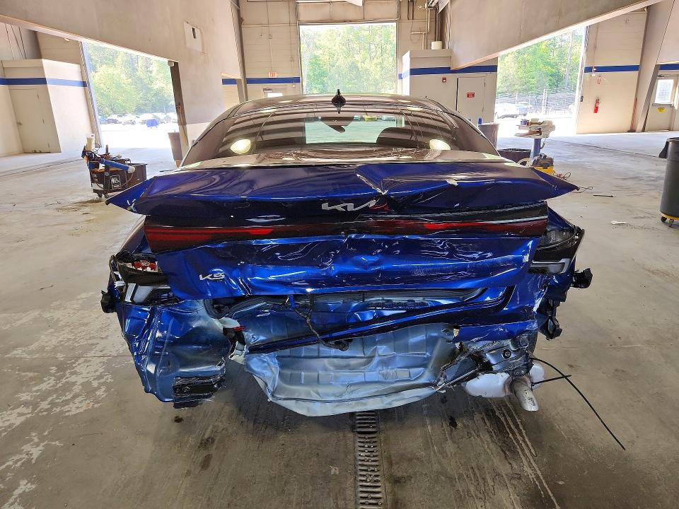 2026 Kia K5 VIN KNAG64J78T5423882 COPART salvage auction — REAR END, Va - Cert Of Title - Salvage, sold $300 on 2026-07-24 (photo 6)