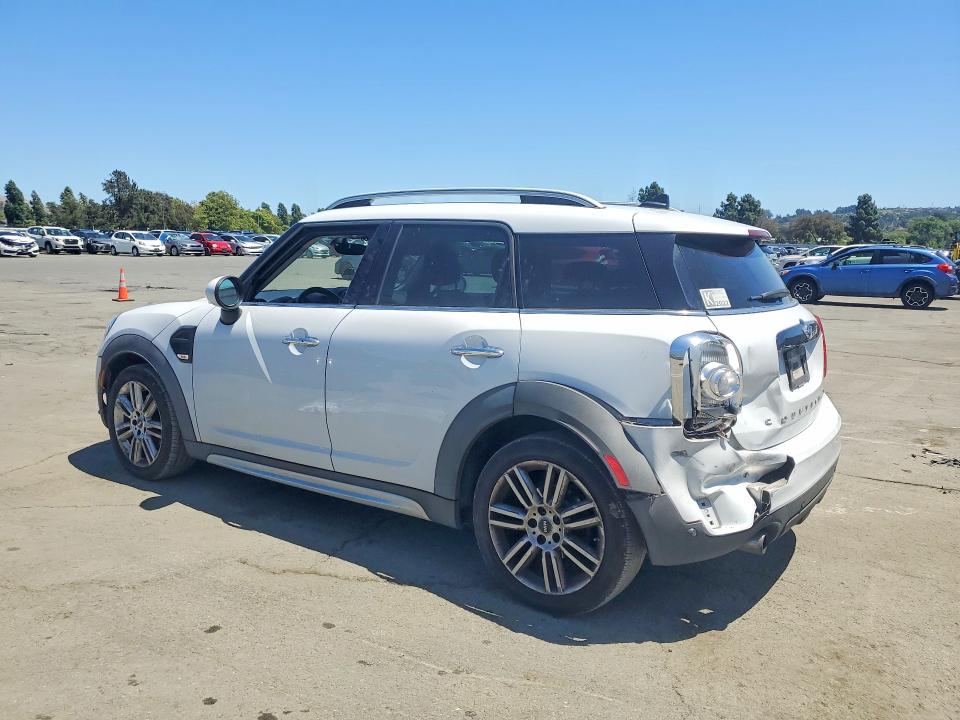 2018 Mini VIN WMZYS7C3XJ3E08505 COPART salvage auction — REAR END, Ca - Salvage Certificate, sold $4,150 on 2026-07-10 (photo 2)