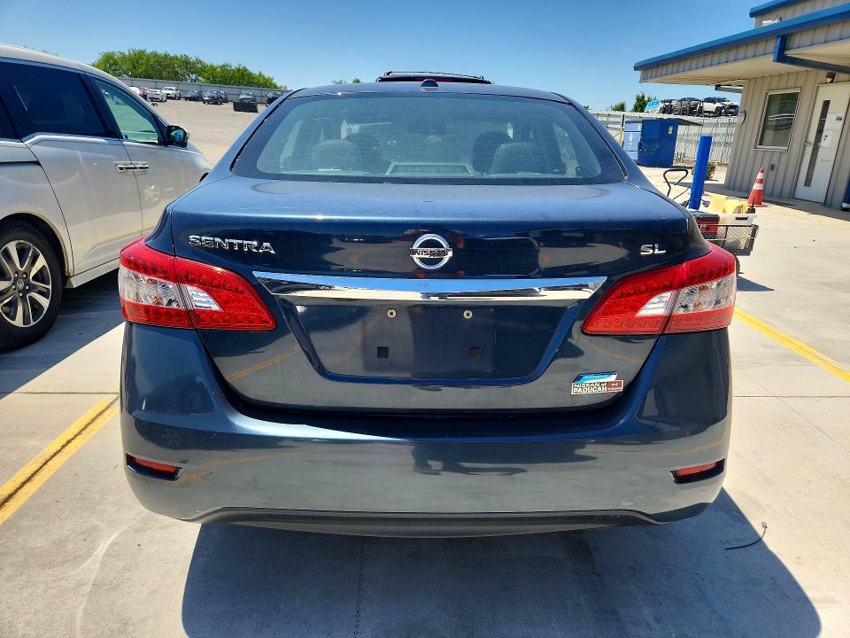 2013 Nissan Sentra VIN 3N1AB7AP6DL701995 COPART salvage auction — FRONT END, Ky - Cert Of Title-Salvage, sold $350 on 2026-07-02 (photo 6)